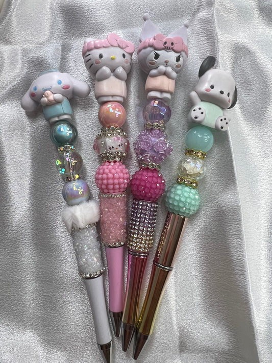 Character Beaded Pen